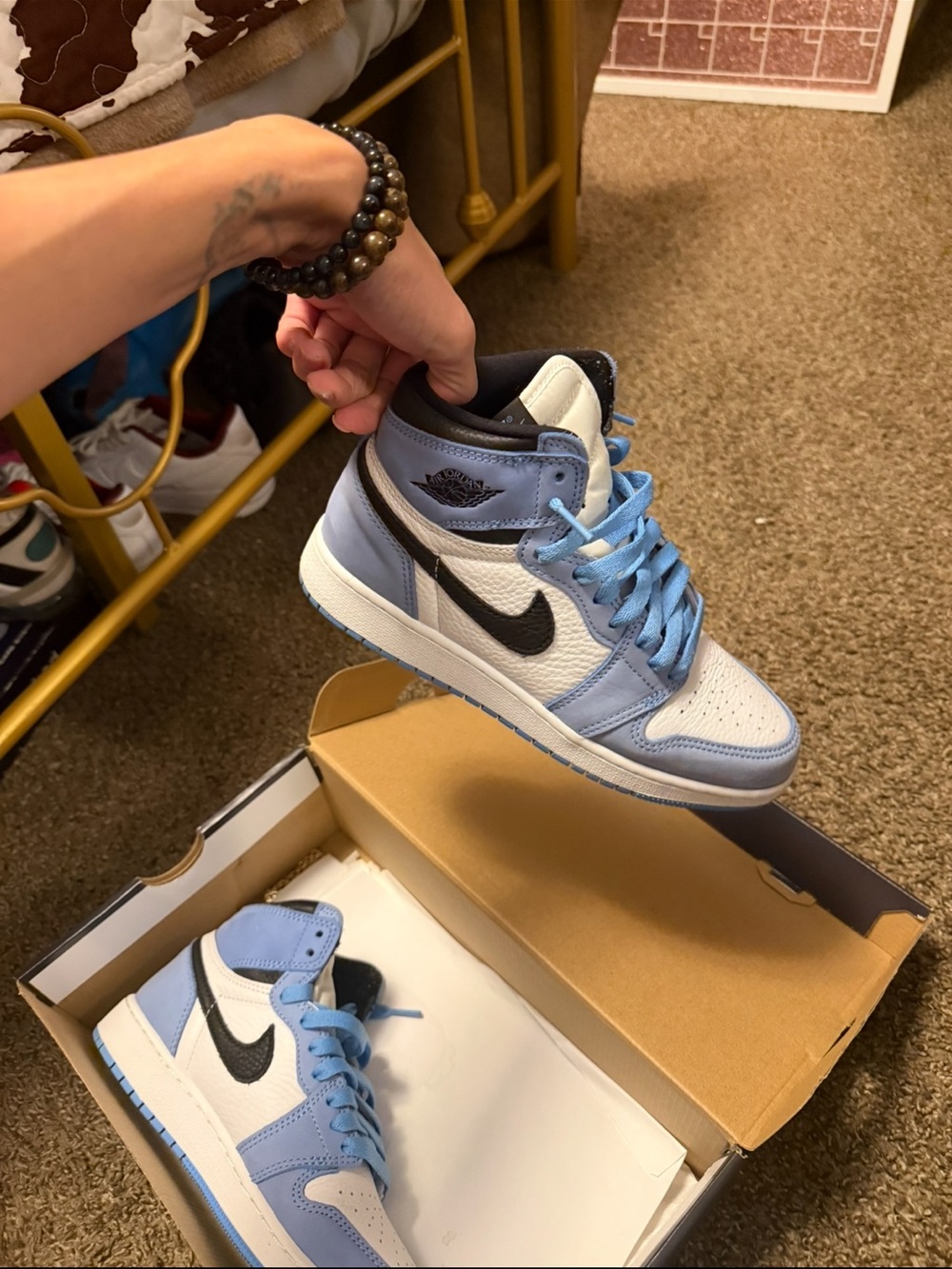 Nike Women’s Sneakers - Light Blue / White / Black